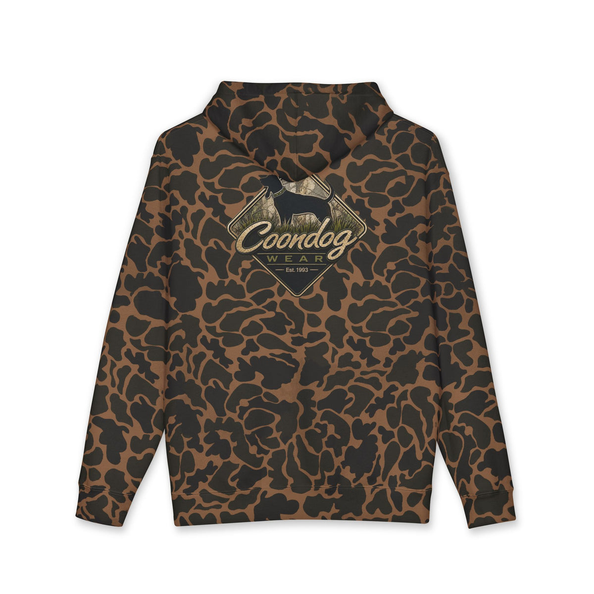 Coondog Hardwood Black Diamond Heavyweight Hoodie