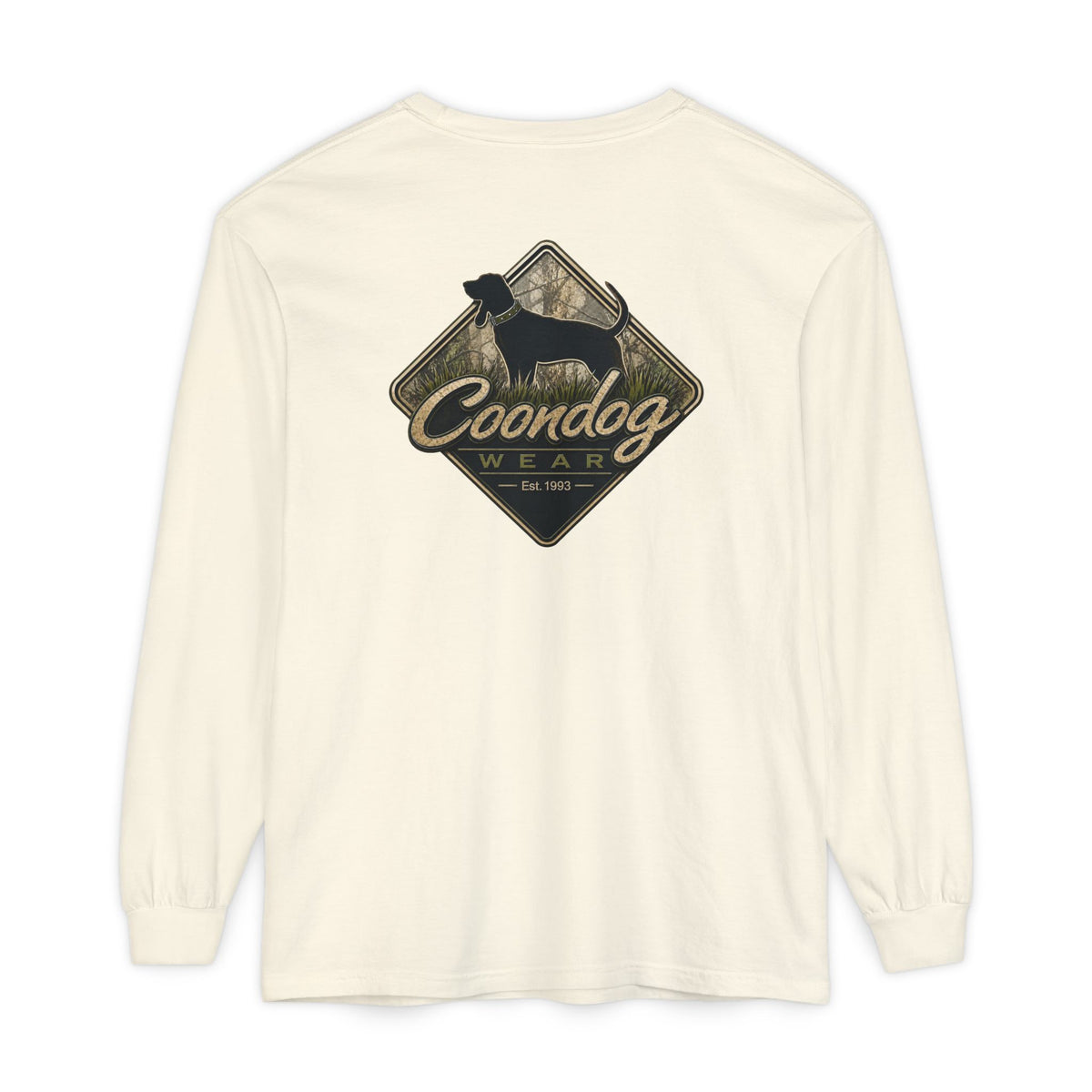 Coondog Hardwood Diamond Hunting Long Sleeve Shirt