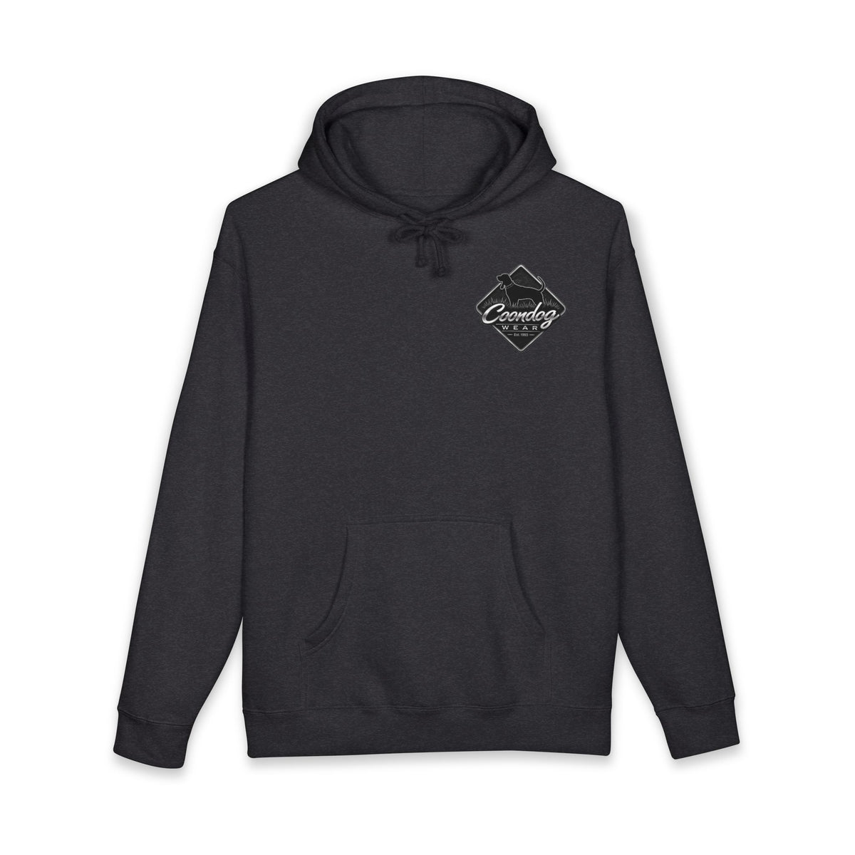 Coondog Stone Cold Black Diamond Heavyweight Hoodie
