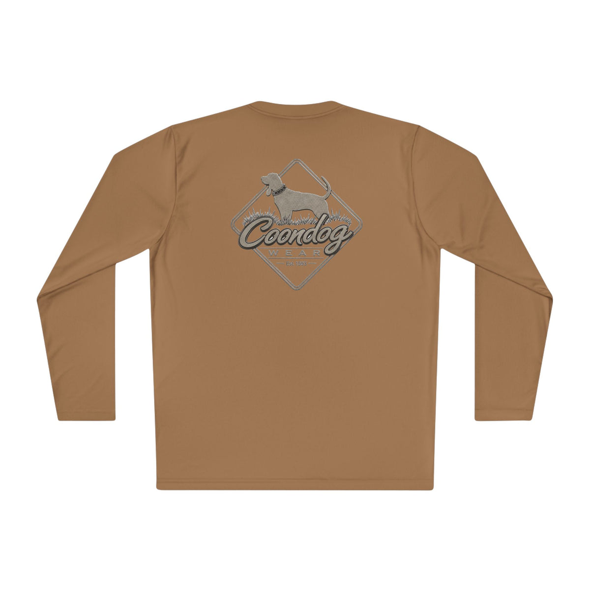 Coondog Stone Cold Concrete Diamond Performance Long Sleeve Shirt