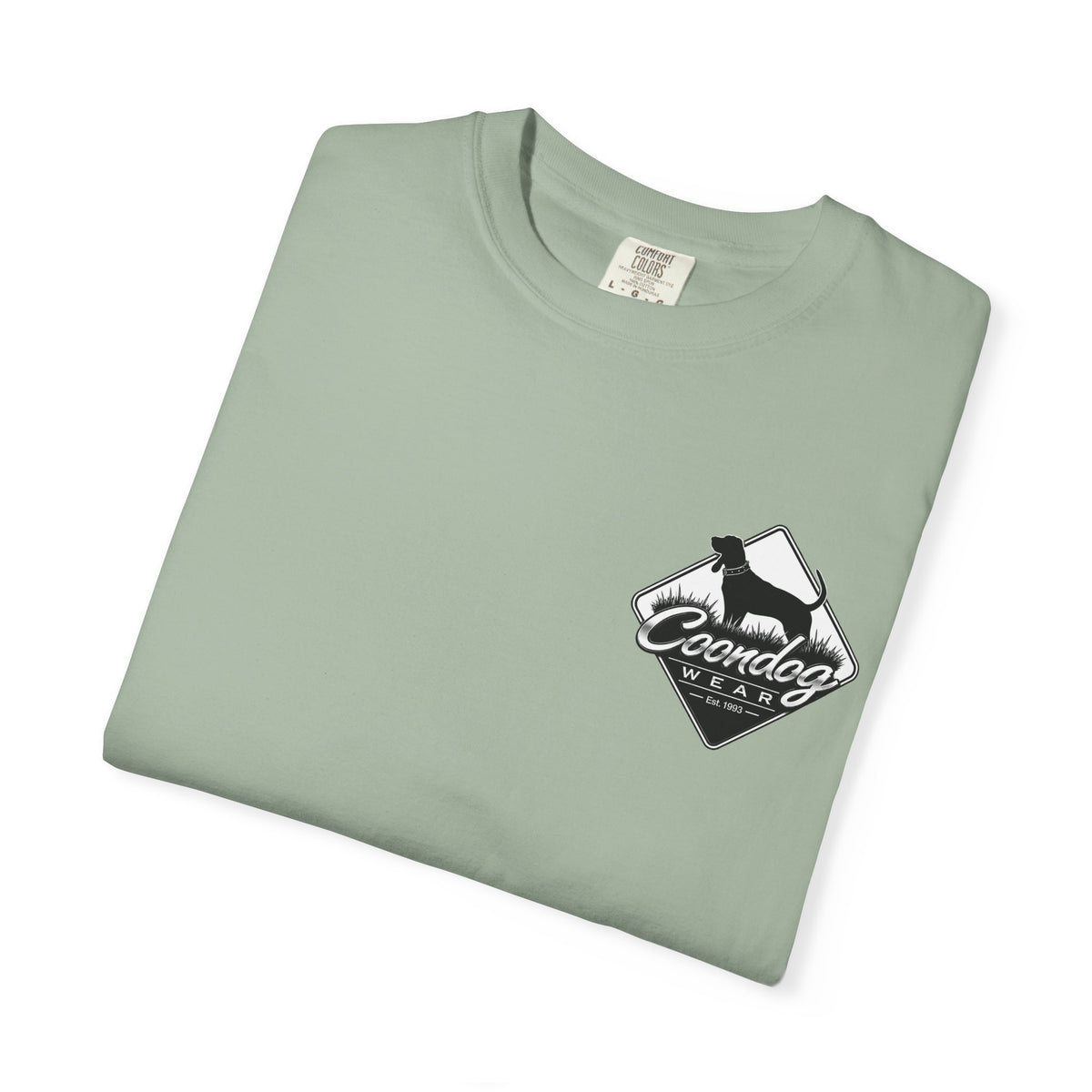 Coondog Classic White Diamond Hunting T-Shirt