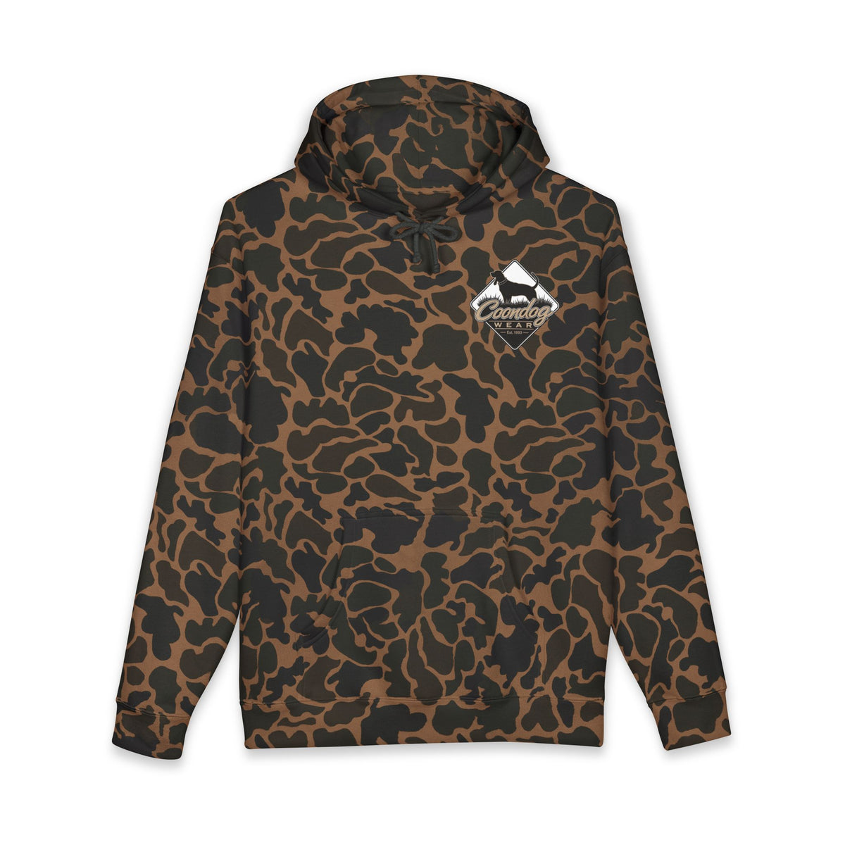 Coondog Classic Tan Diamond Heavyweight Hoodie
