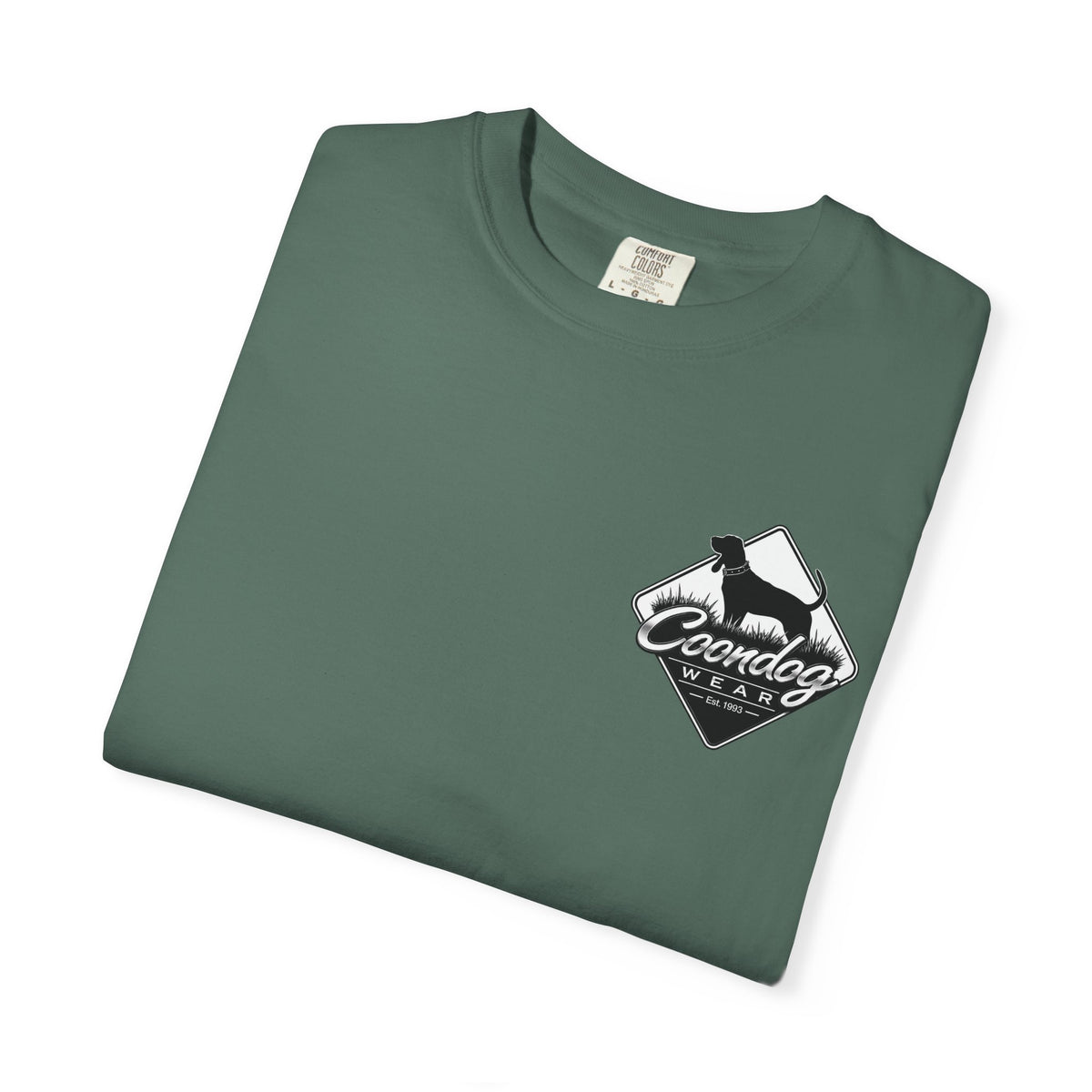 Coondog Classic White Diamond Hunting T-Shirt