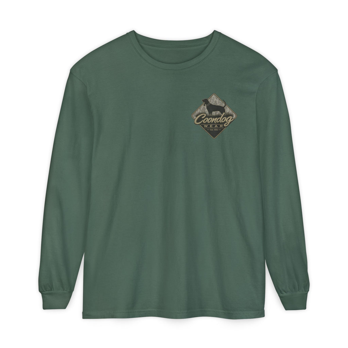 Coondog Bottom Land Diamond Hunting Long Sleeve Shirt