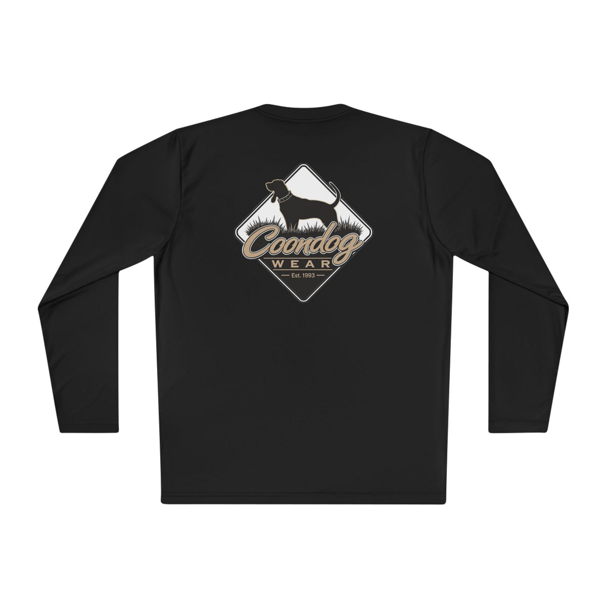 CoonDog Black & Gold Diamond Performance Hunting Long Sleeve