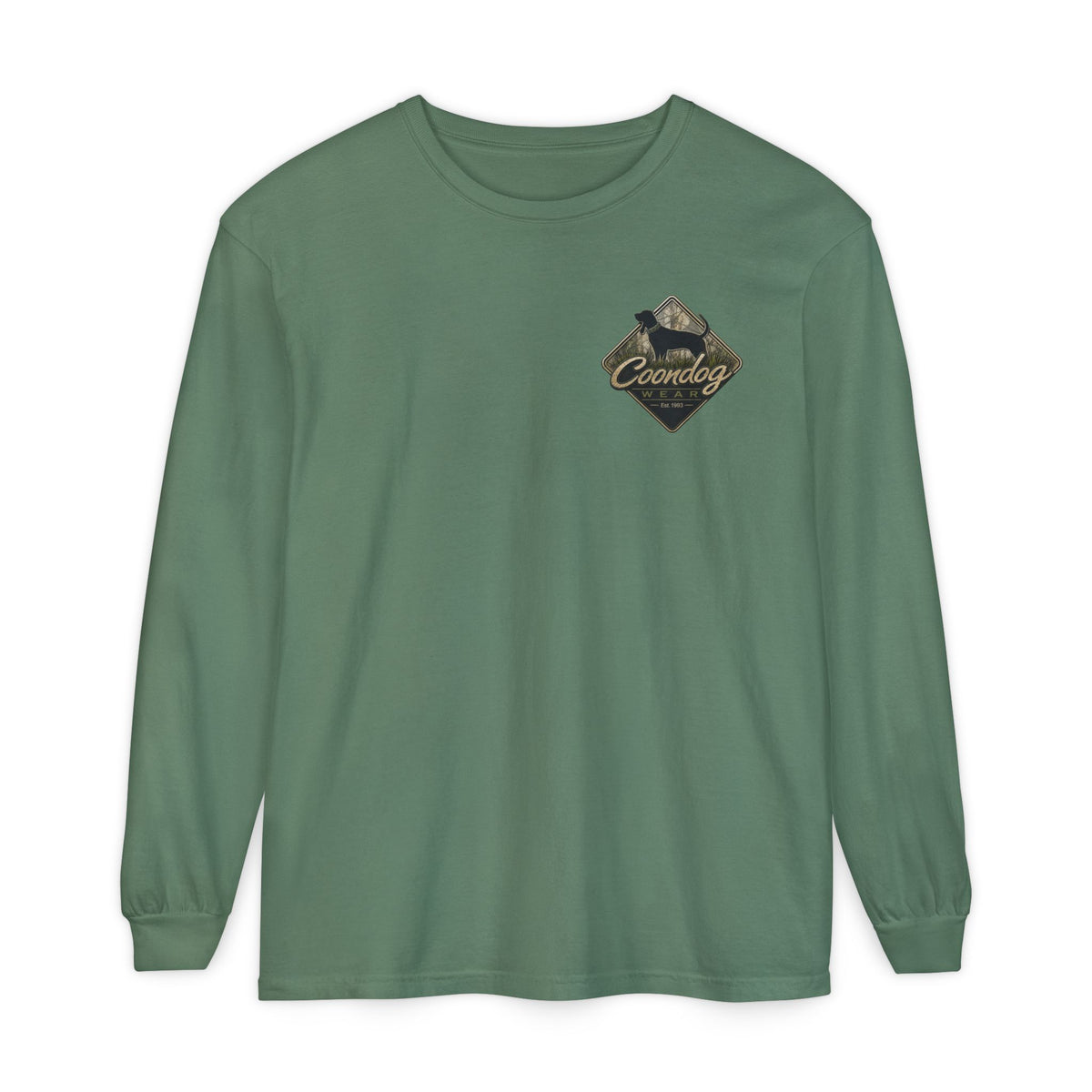Coondog Hardwood Diamond Hunting Long Sleeve Shirt