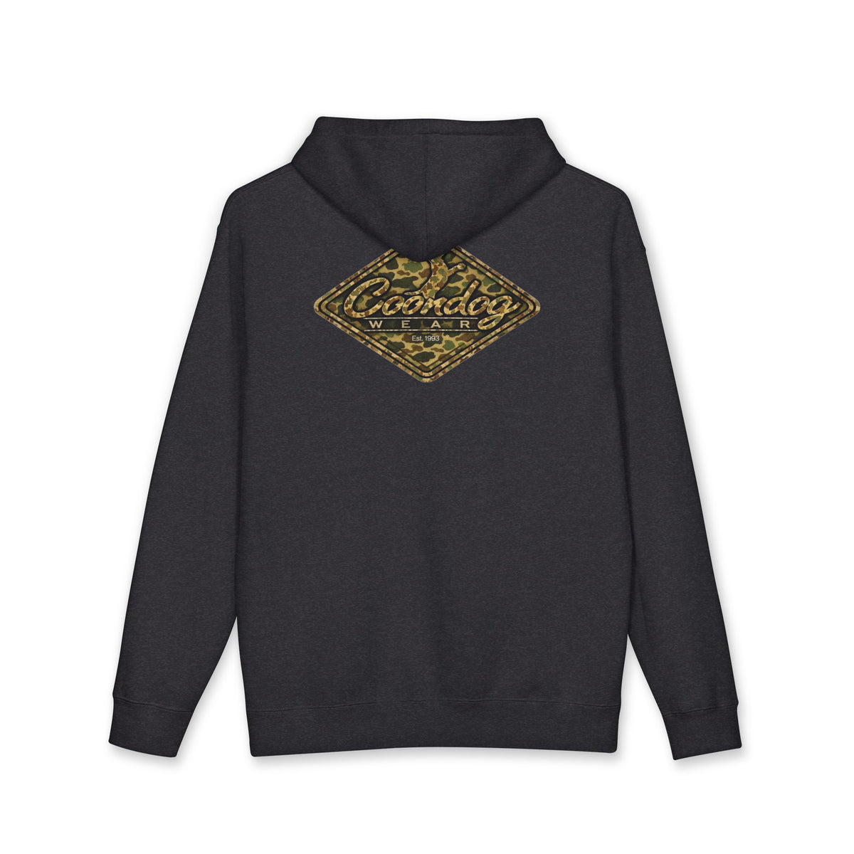Coondog Vintage Duck Camo Diamond Heavyweight Hoodie
