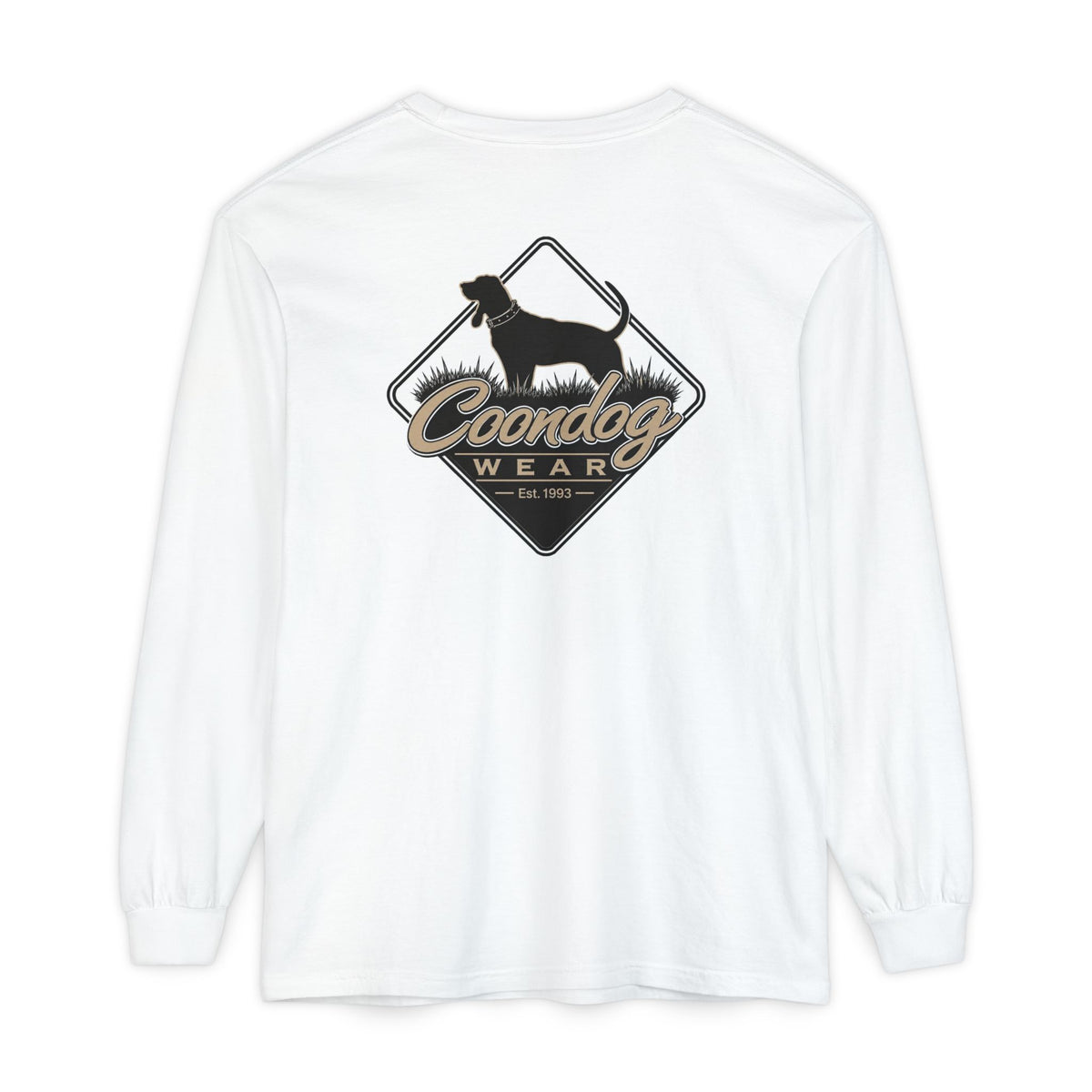 Coondog Classic Tan Diamond Hunting Long Sleeve Shirt