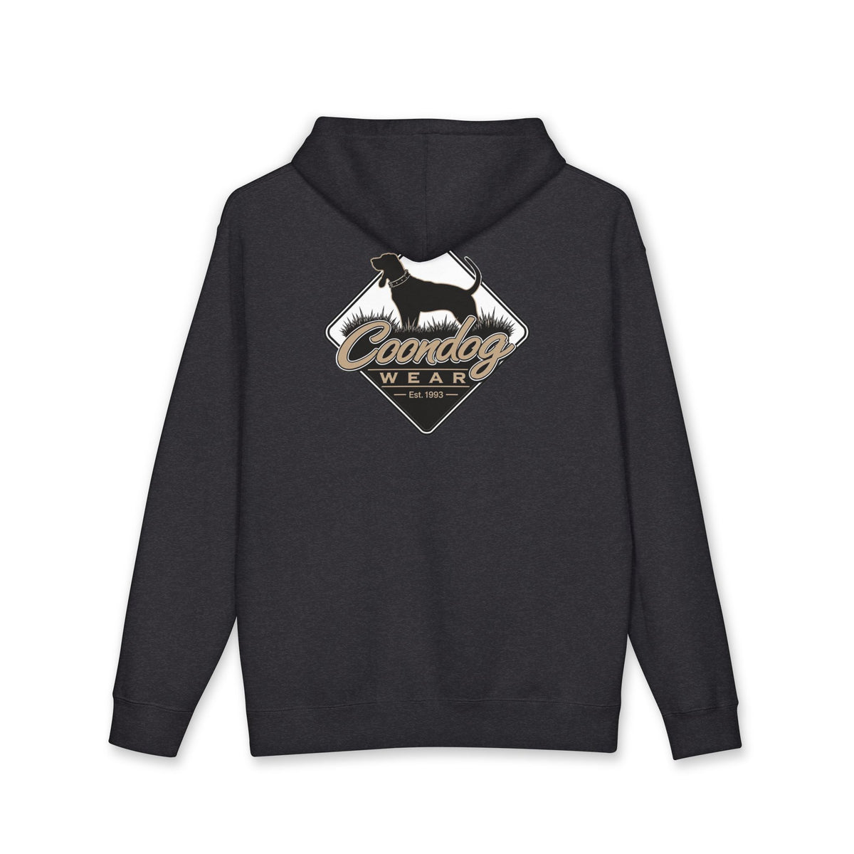 Coondog Classic Tan Diamond Heavyweight Hoodie