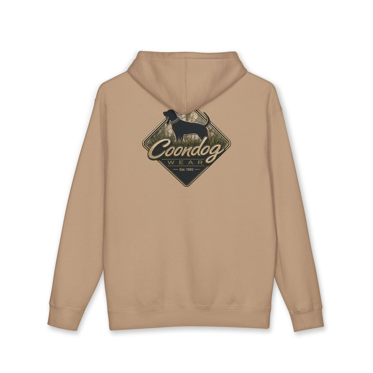 Coondog Hardwood Black Diamond Heavyweight Hoodie