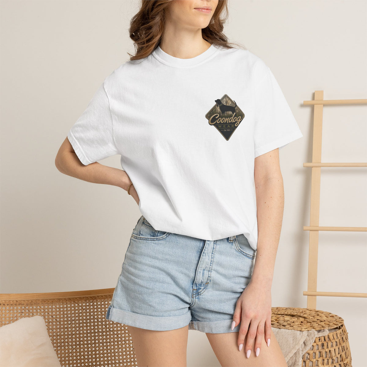 Coondog Hardwood Diamond Hunting T-Shirt
