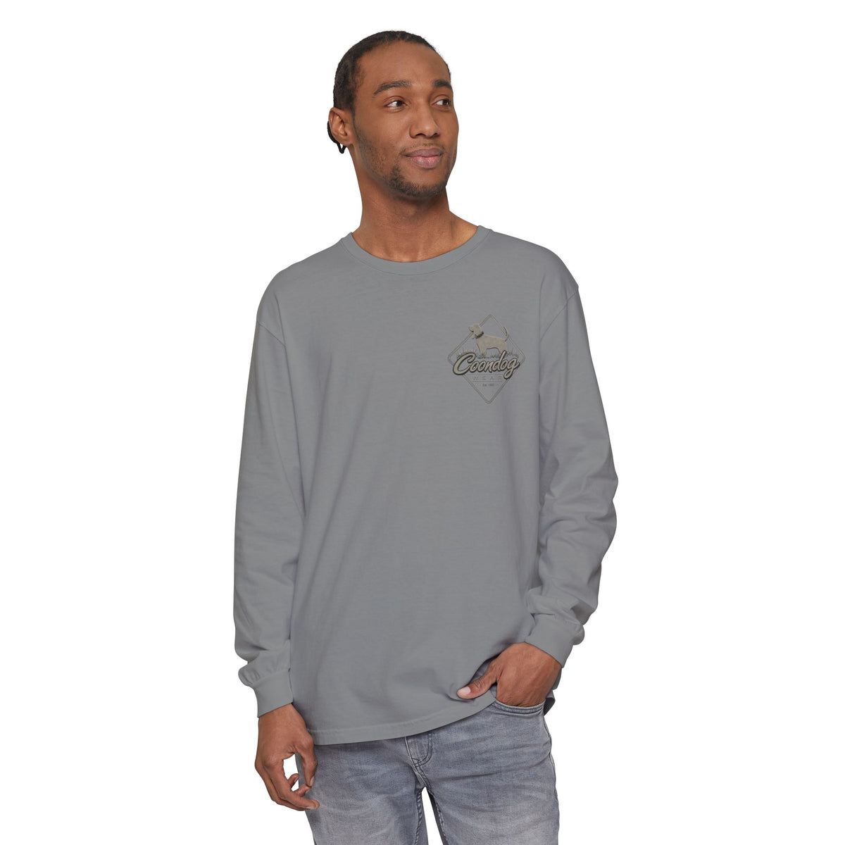 Coondog Stone Cold Concrete Diamond Hunting Long Sleeve Shirt