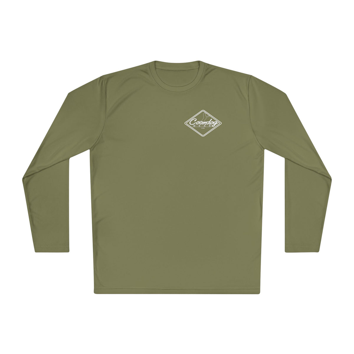 CoonDog White Diamond Performance Long Sleeve Shirt