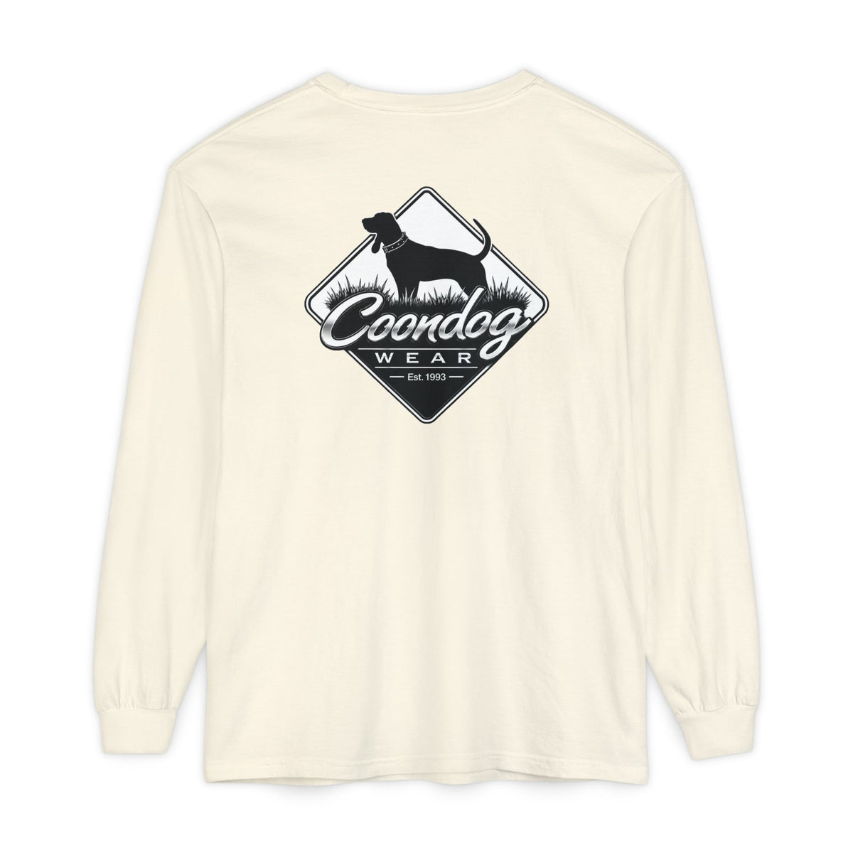 Coondog Classic White Diamond Hunting Long Sleeve Shirt