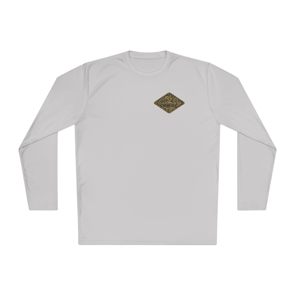 Coondog Vintage Duck Camo Diamond Performance Long Sleeve Shirt