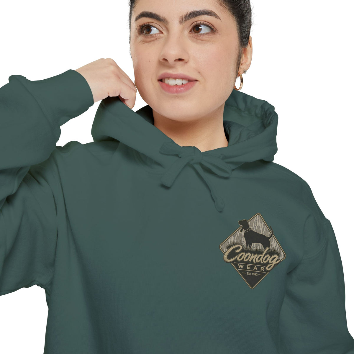 Coondog Bottom Land Diamond Heavyweight Hunting Hoodie