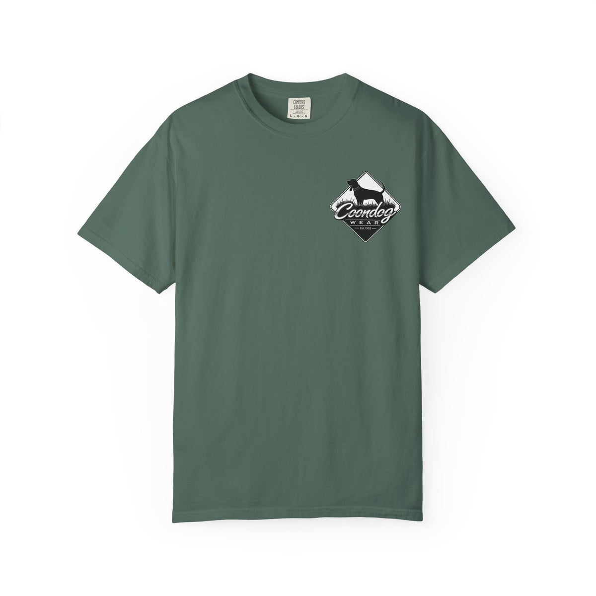Coondog Classic White Diamond Hunting T-Shirt