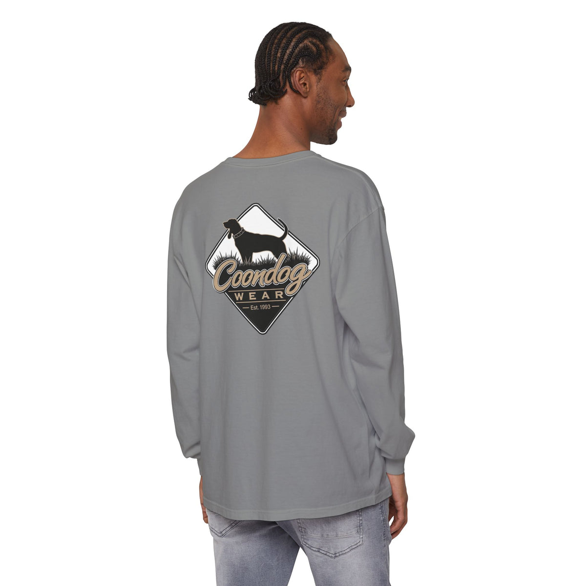Coondog Classic Tan Diamond Hunting Long Sleeve Shirt