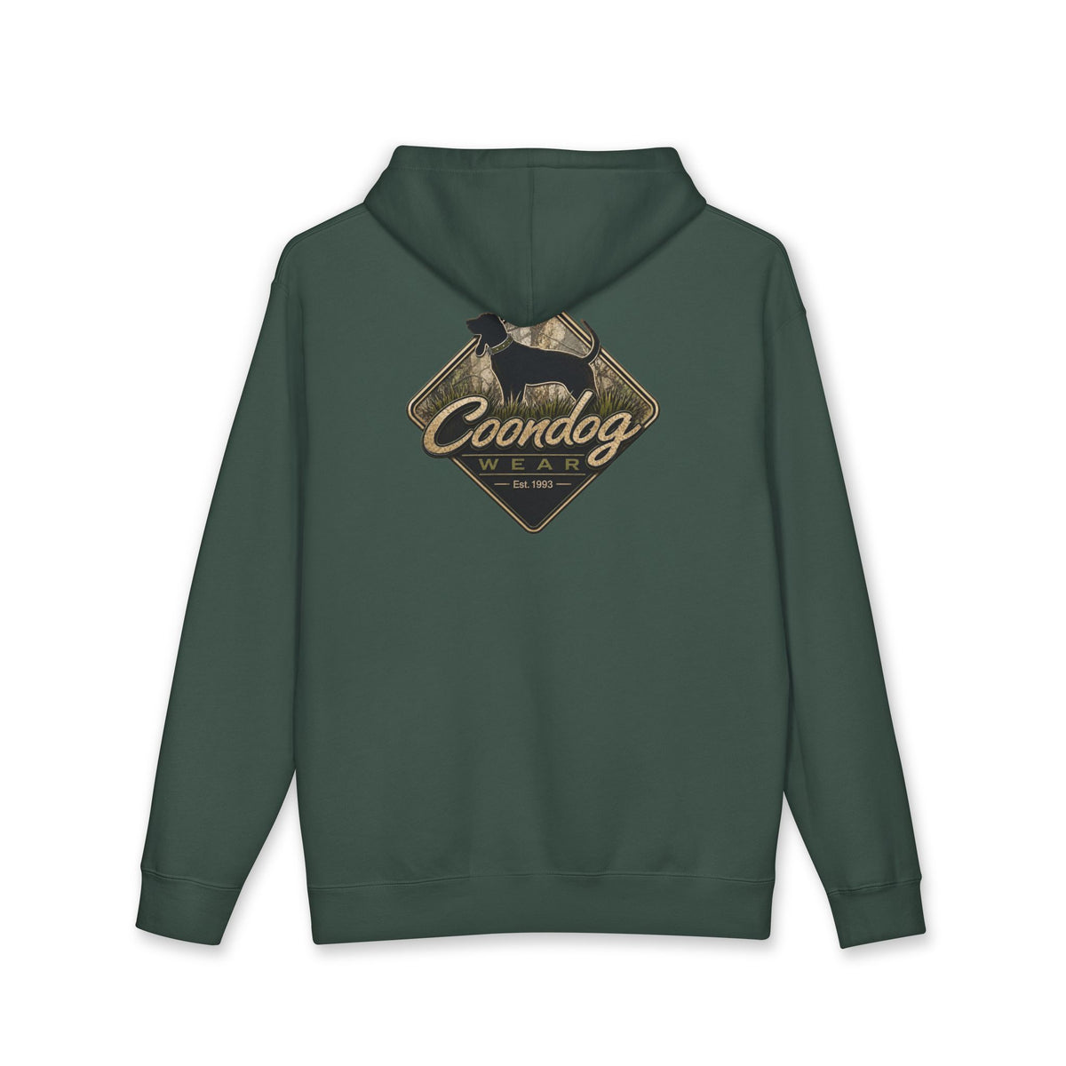 Coondog Hardwood Black Diamond Heavyweight Hoodie