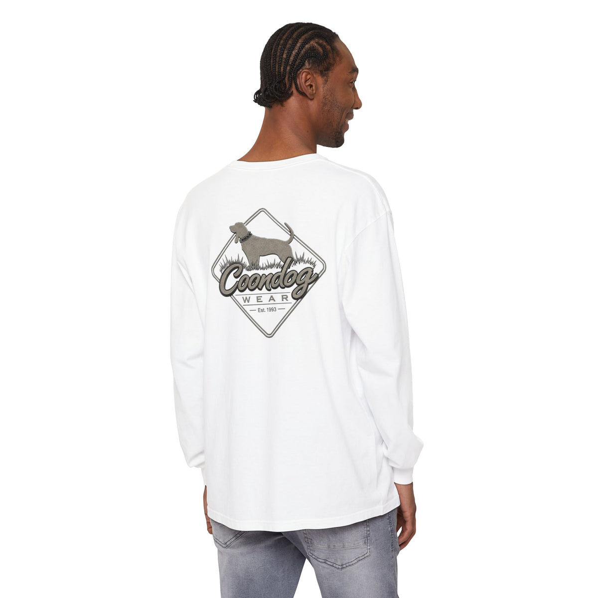 Coondog Stone Cold Concrete Diamond Hunting Long Sleeve Shirt