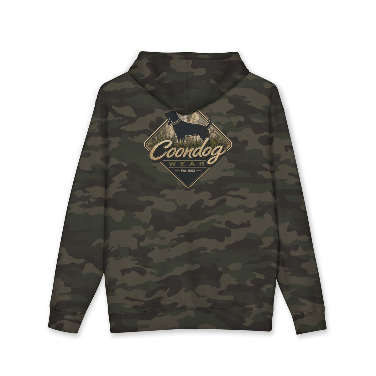 Coondog Hardwood Black Diamond Heavyweight Hoodie
