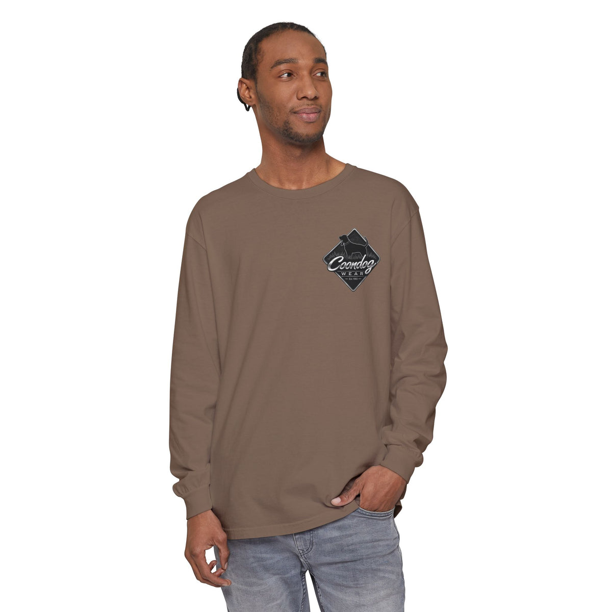 Coondog Stone Cold Black Diamond Hunting Long Sleeve Shirt