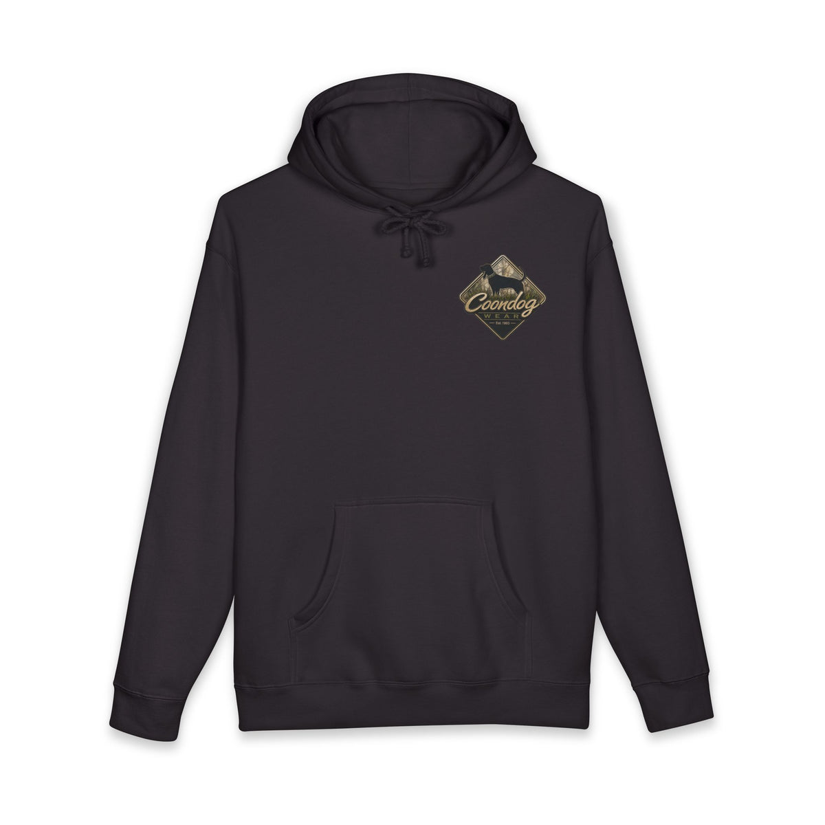 Coondog Hardwood Black Diamond Heavyweight Hoodie
