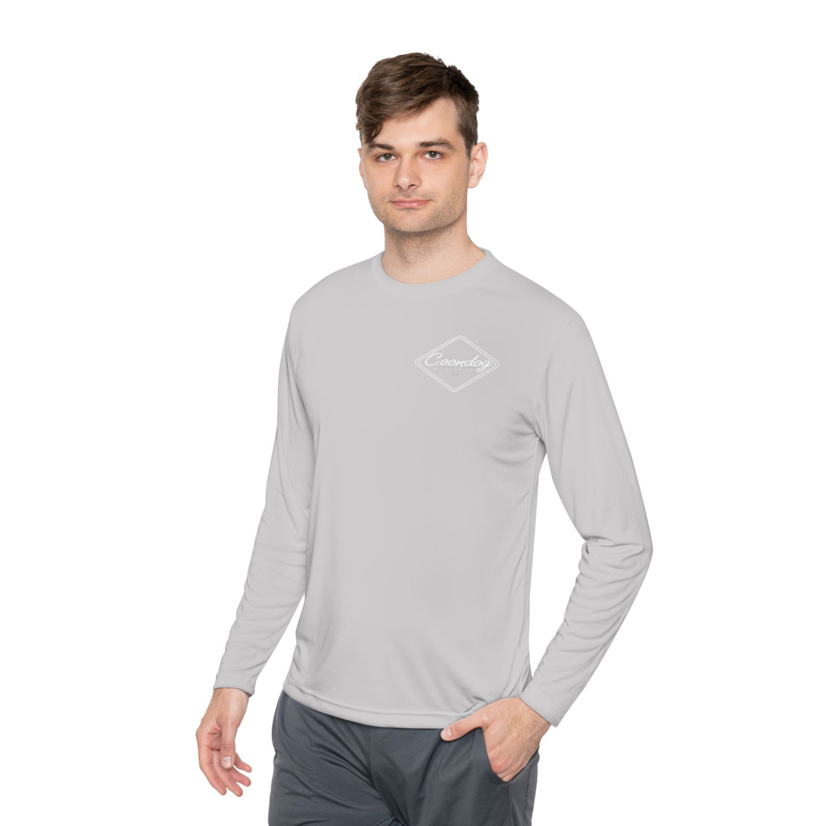 CoonDog White Diamond Performance Long Sleeve Shirt