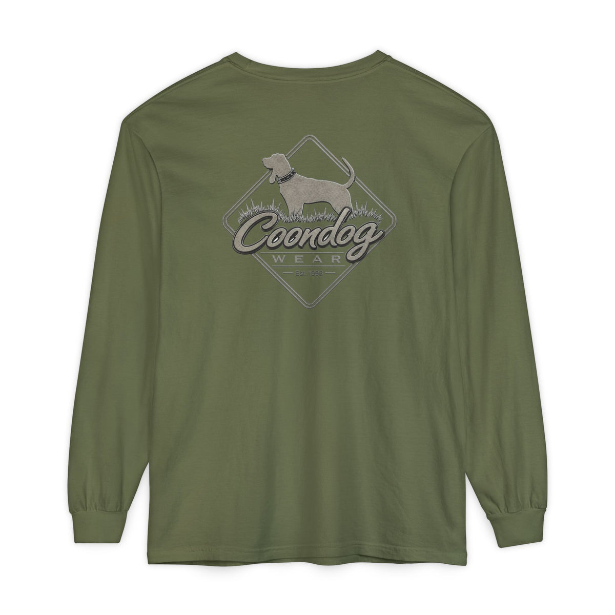 Coondog Stone Cold Concrete Diamond Hunting Long Sleeve Shirt