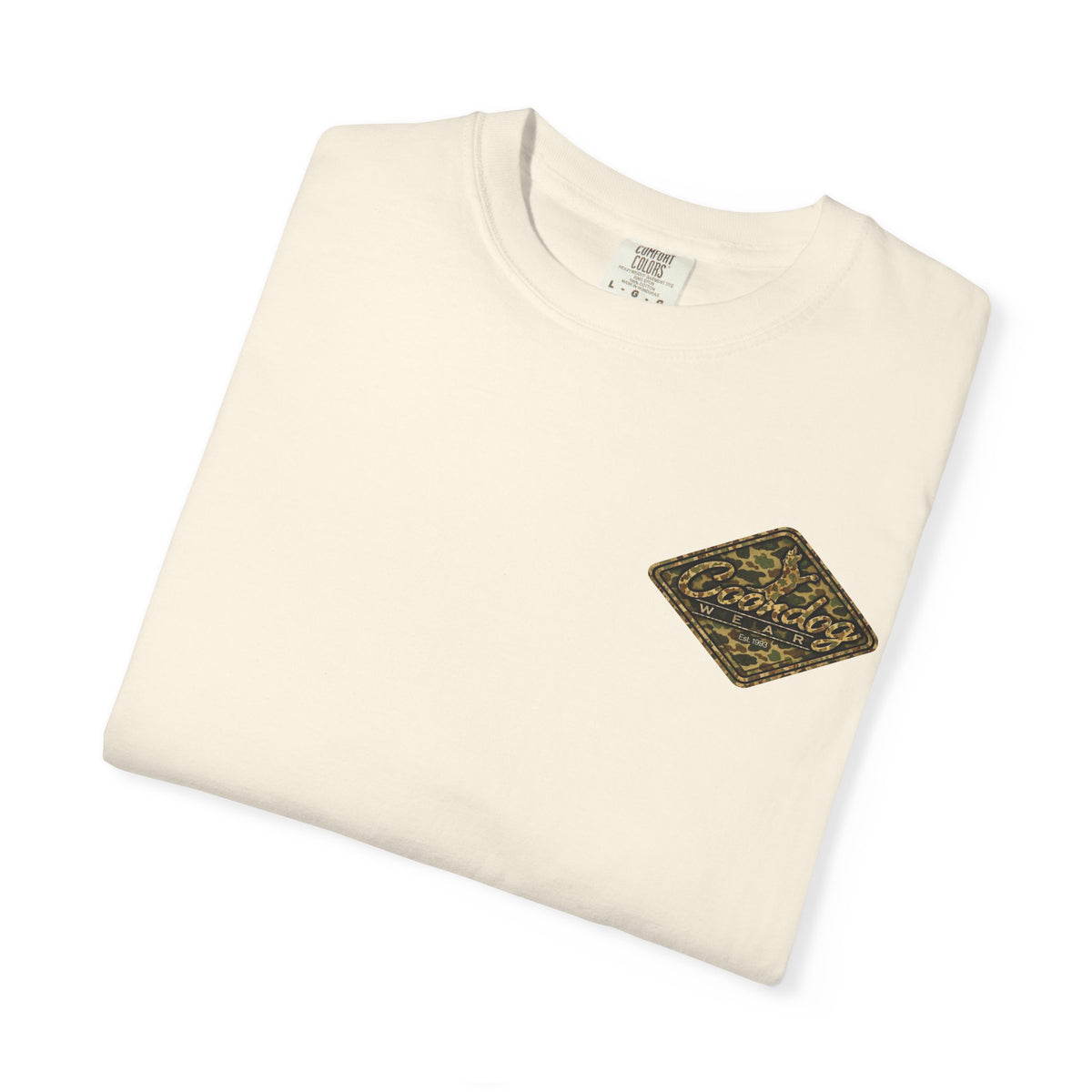 Coondog Vintage Duck Camo Diamond Hunting T-Shirt