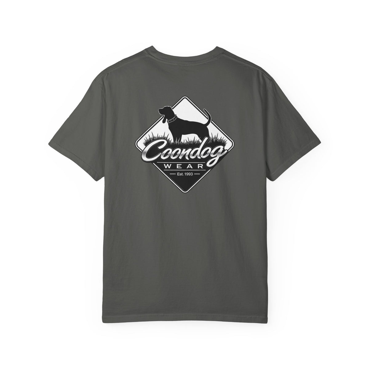 Coondog Classic White Diamond Hunting T-Shirt