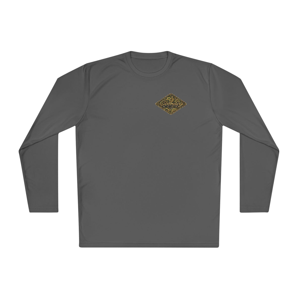 Coondog Vintage Duck Camo Diamond Performance Long Sleeve Shirt