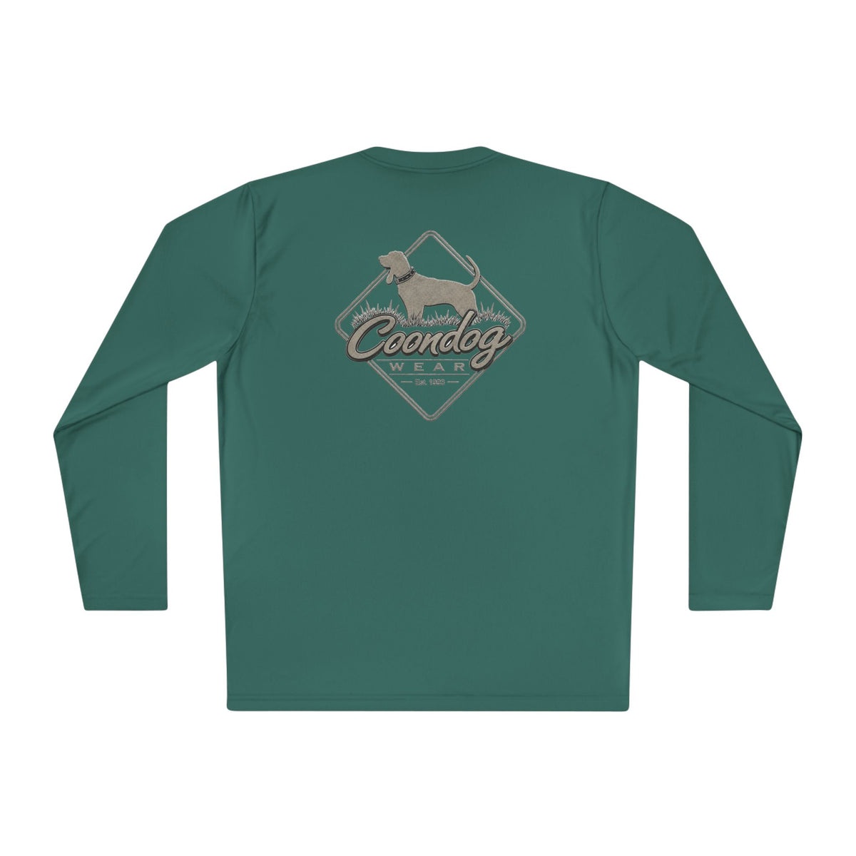 Coondog Stone Cold Concrete Diamond Performance Long Sleeve Shirt