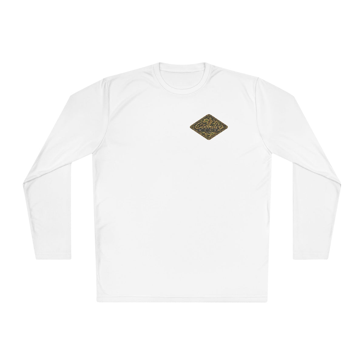 Coondog Vintage Duck Camo Diamond Performance Long Sleeve Shirt