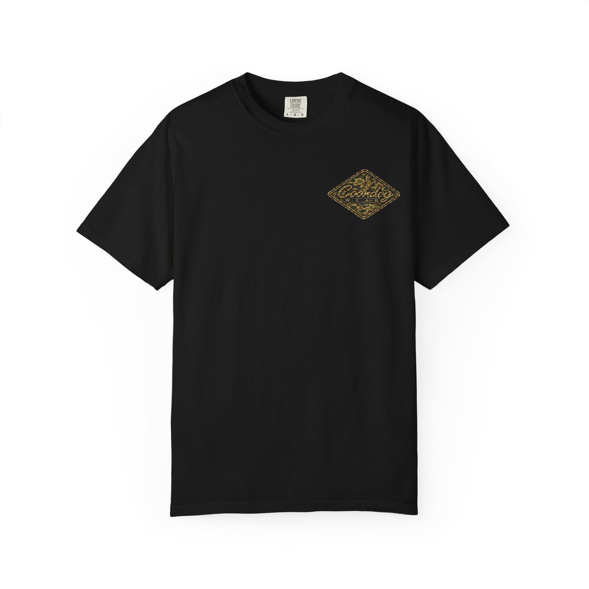 Coondog Vintage Duck Camo Diamond Hunting T-Shirt