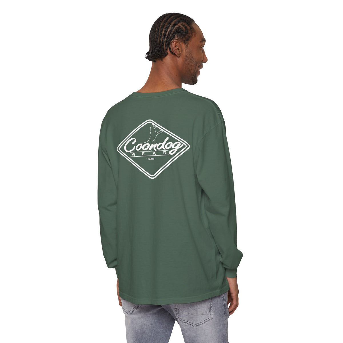 Coondog White Diamond Long Sleeve Shirt