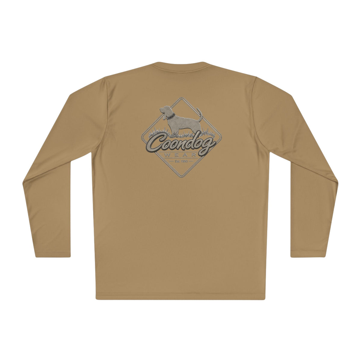 Coondog Stone Cold Concrete Diamond Performance Long Sleeve Shirt