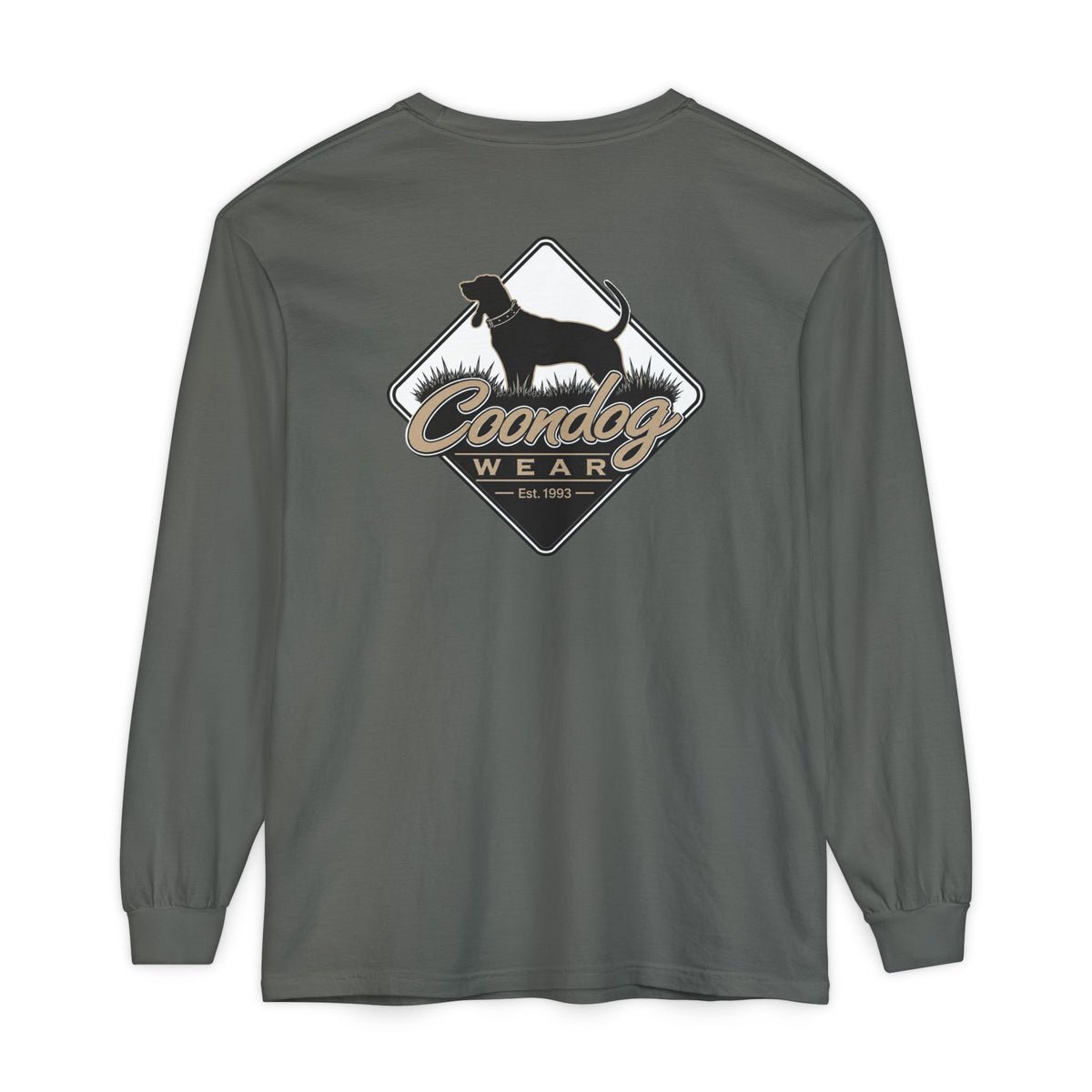 Coondog Classic Tan Diamond Hunting Long Sleeve Shirt