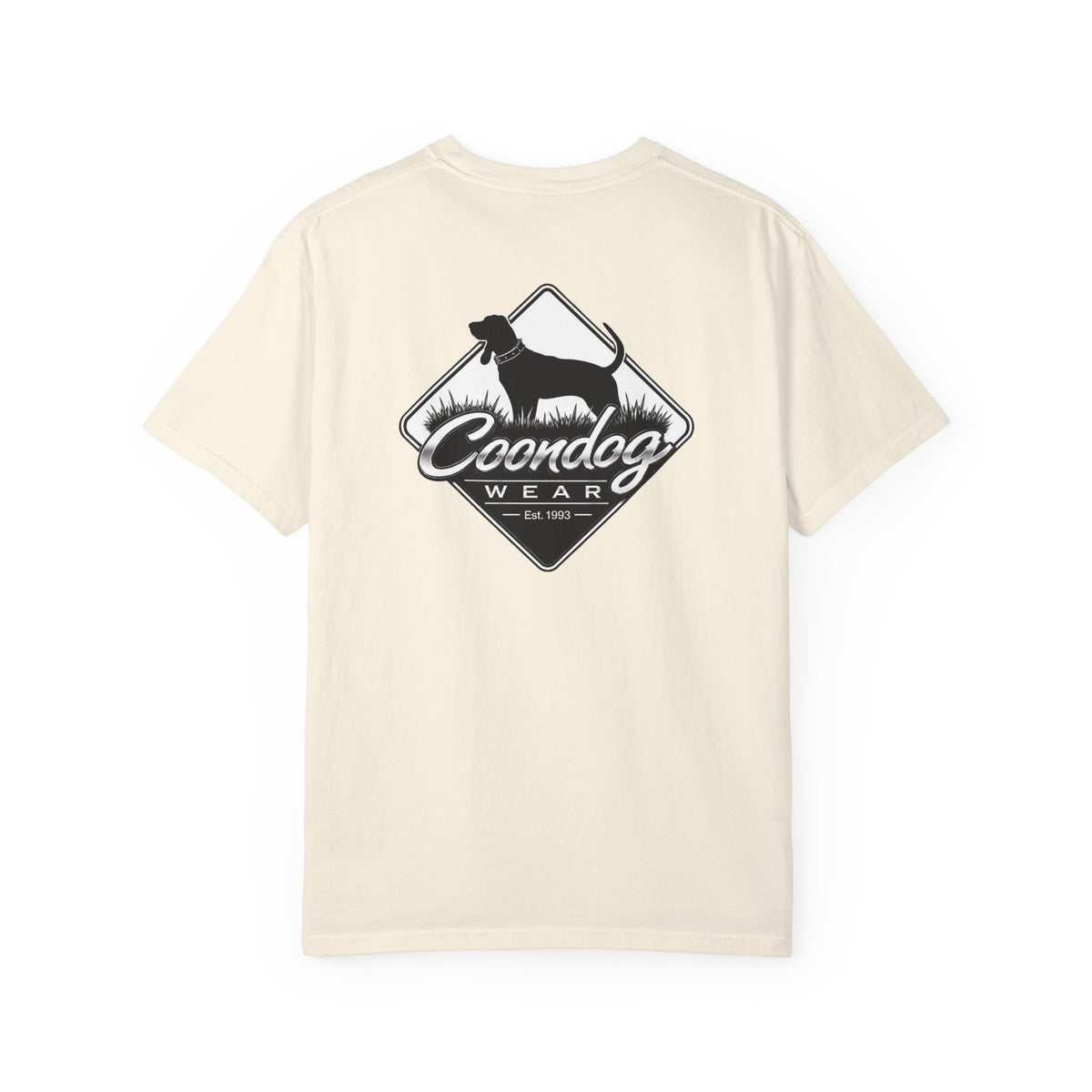 Coondog Classic White Diamond Hunting T-Shirt