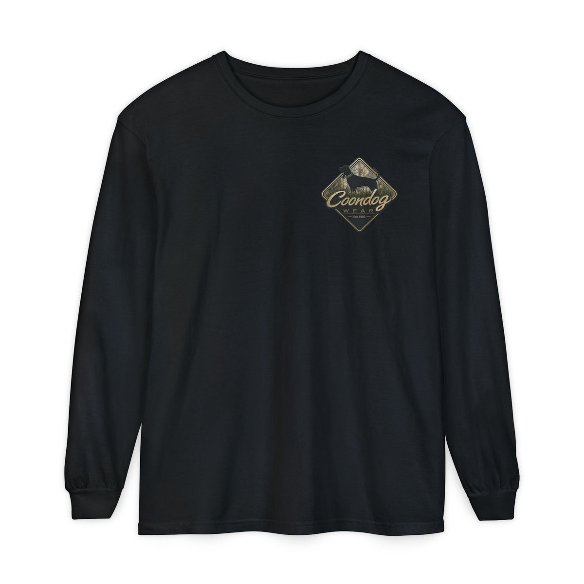 Coondog Hardwood Diamond Hunting Long Sleeve Shirt