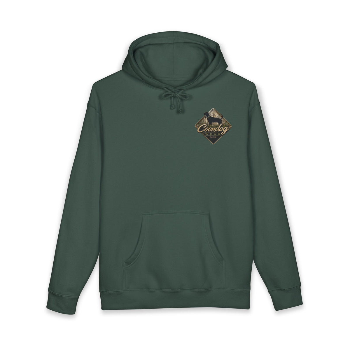 Coondog Hardwood Black Diamond Heavyweight Hoodie