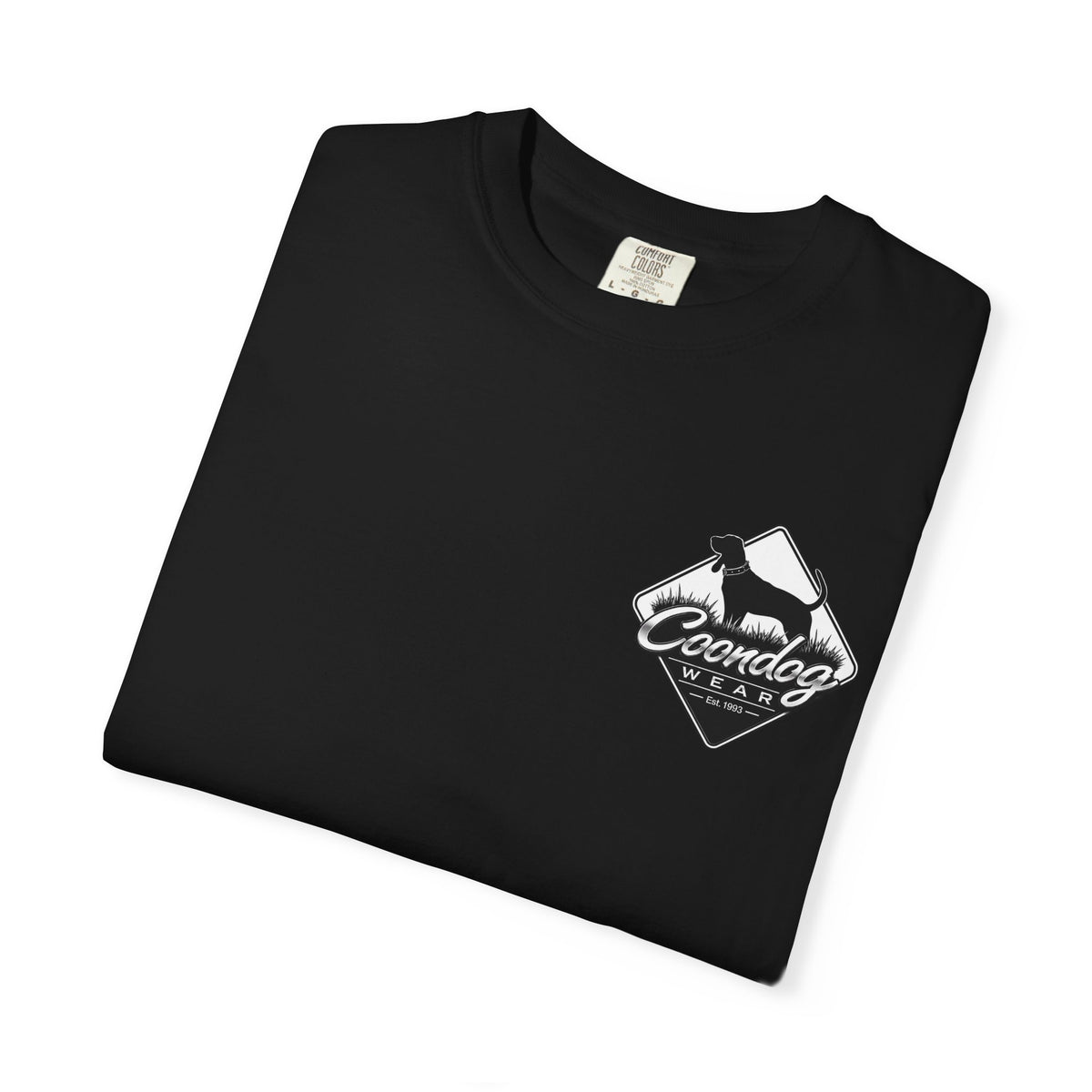 Coondog Classic White Diamond Hunting T-Shirt