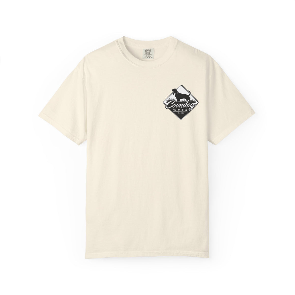 Coondog Classic White Diamond Hunting T-Shirt