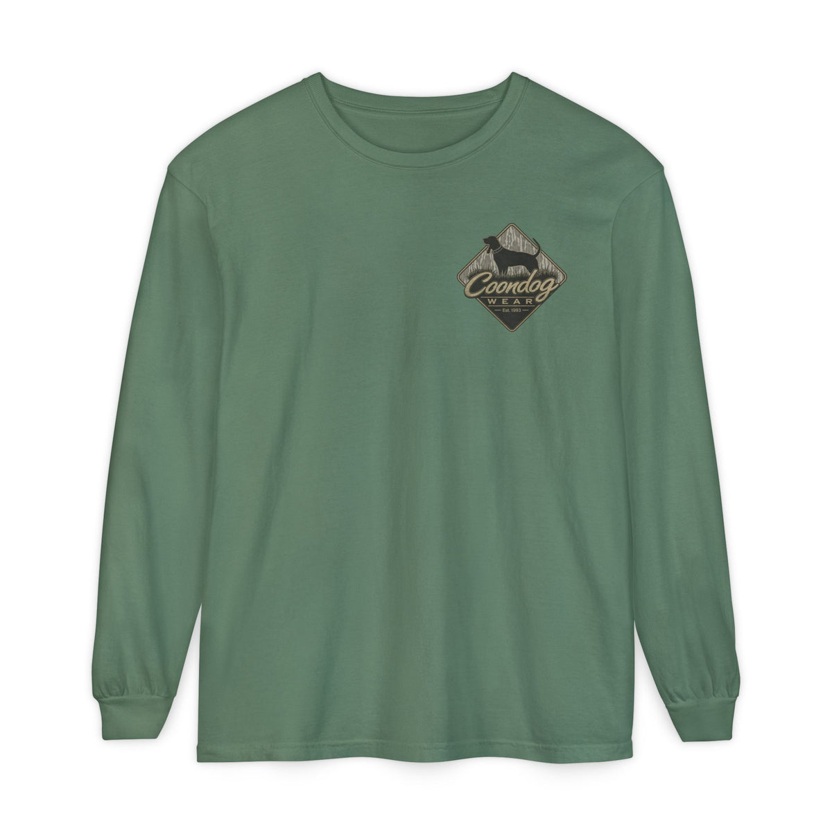Coondog Bottom Land Diamond Hunting Long Sleeve Shirt