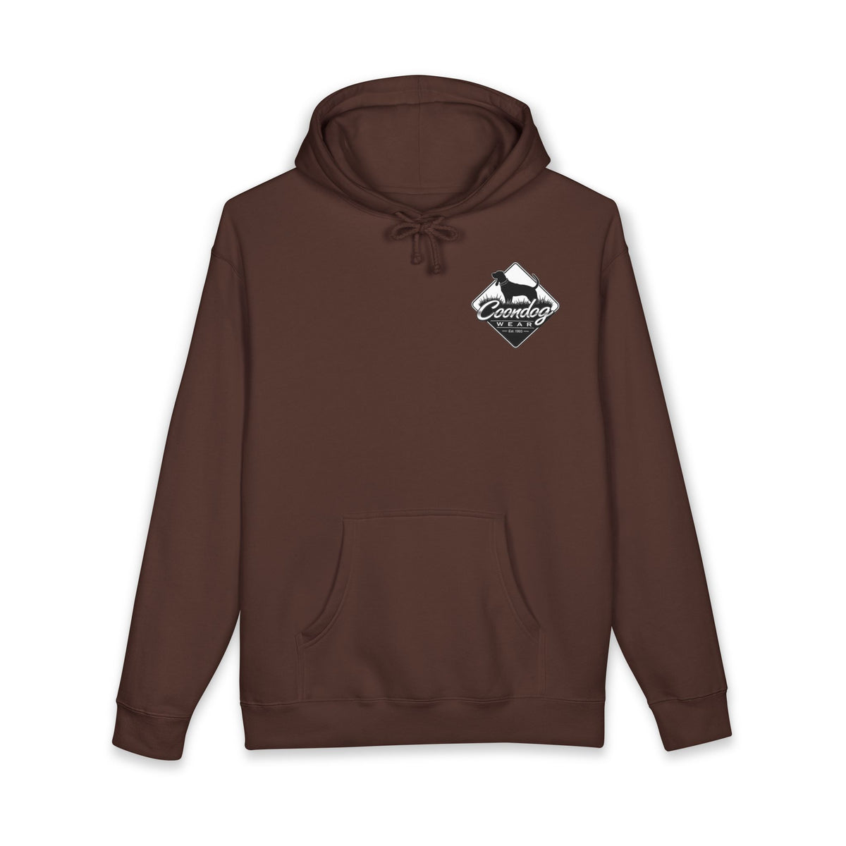 Coondog Classic White Diamond Heavyweight Hoodie