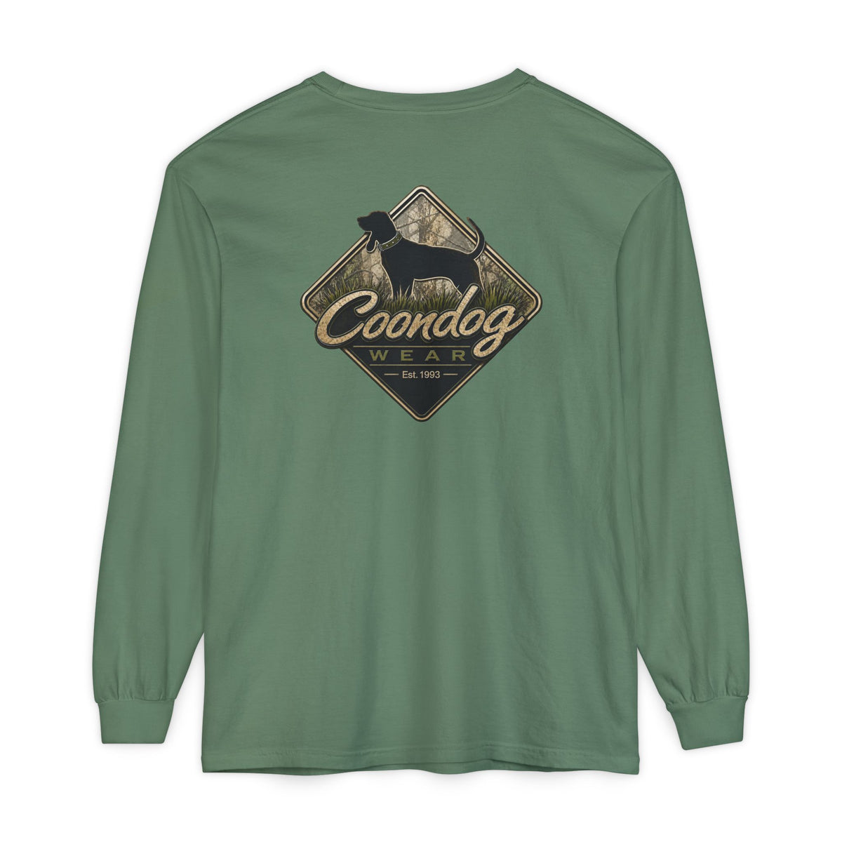 Coondog Hardwood Diamond Hunting Long Sleeve Shirt