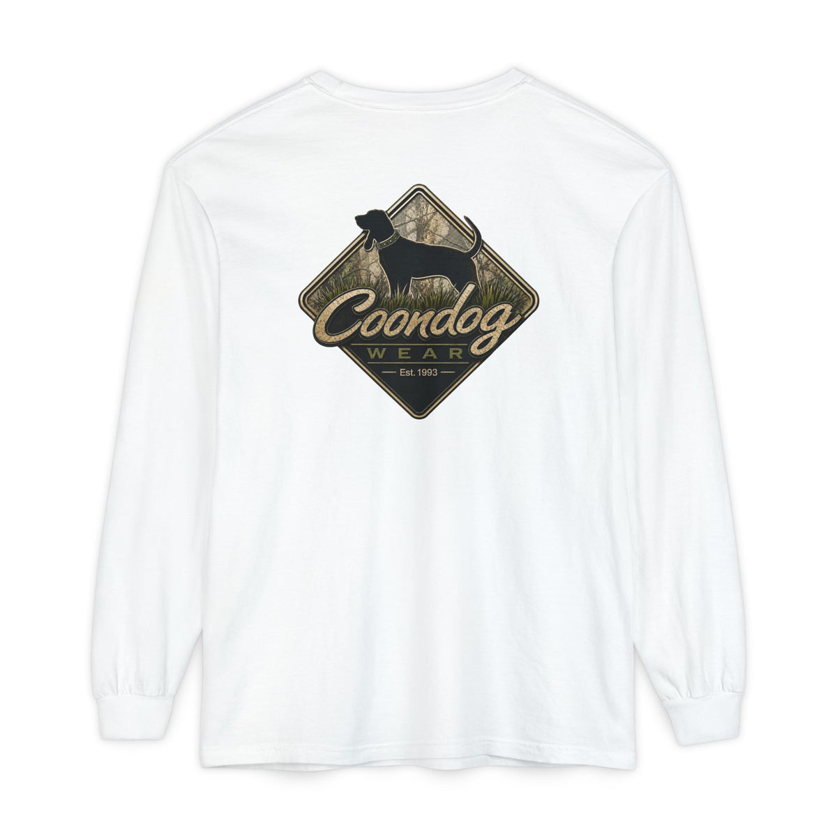 Coondog Hardwood Diamond Hunting Long Sleeve Shirt