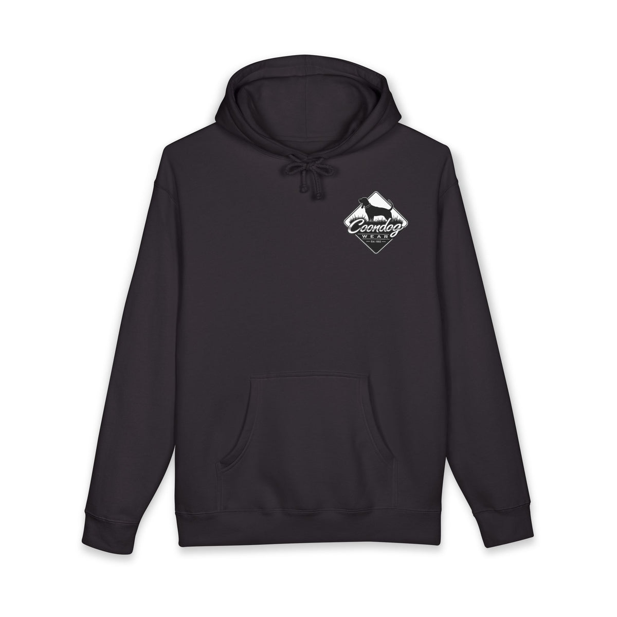 Coondog Classic White Diamond Heavyweight Hoodie