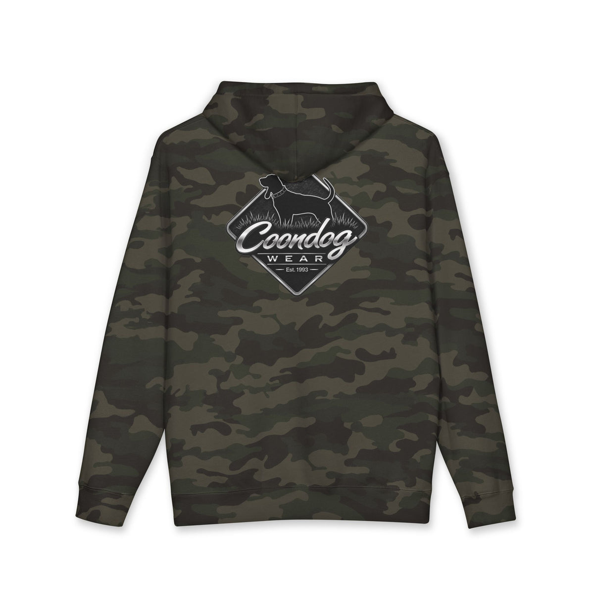 Coondog Stone Cold Black Diamond Heavyweight Hoodie