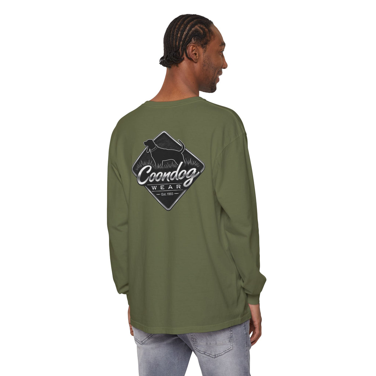 Coondog Stone Cold Black Diamond Hunting Long Sleeve Shirt